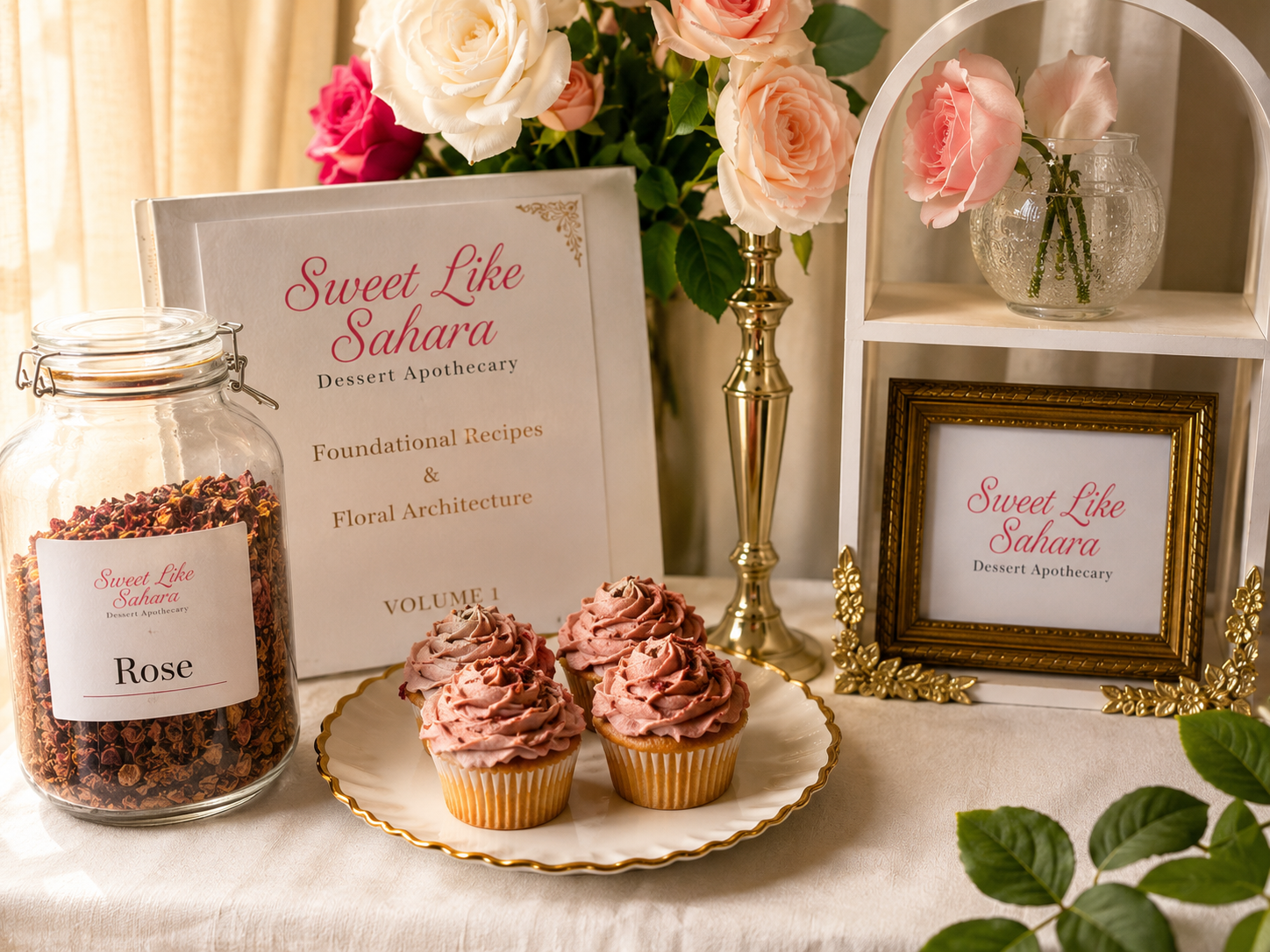 Rose Buttercream Cupcake